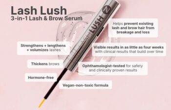 Lash Lush 3-in-1 / Wimpern- & Brauen-Serum – Bild 3