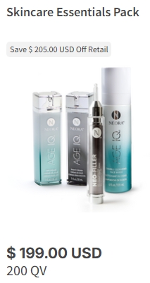 1 Age IQ Nachtcreme / 1 Age IQ Tagescreme / 1 Age IQ Waschlotion / 1 NEO Filler >>> (+ TAX USD 25.28 + Import CHF 45.00)